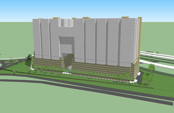 Gas Worx is the proposed mixed-use development located between Channelside Drive and Nuccio Parkway.
