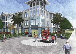 Largo's redevelopment includes new apartments near Pinellas Trail.