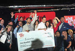 Tampa startup Immertec took the $100,000 grand prize at the Rise of the Rest tour's pitch competition. 