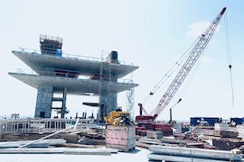 Construction at St. Pete Pier