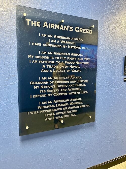 Gen. T. Michael Moseley, former Chief of Staff of the U.S. Air Force, wrote the Airman’s Creed in 2007 to build team morale and cohesion.