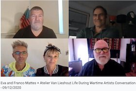 A conversation with artists Eva & Franco Mattes and Atelier Van Lieshout led by USFCAM Curator-at-large Christian Viveros-Faune.