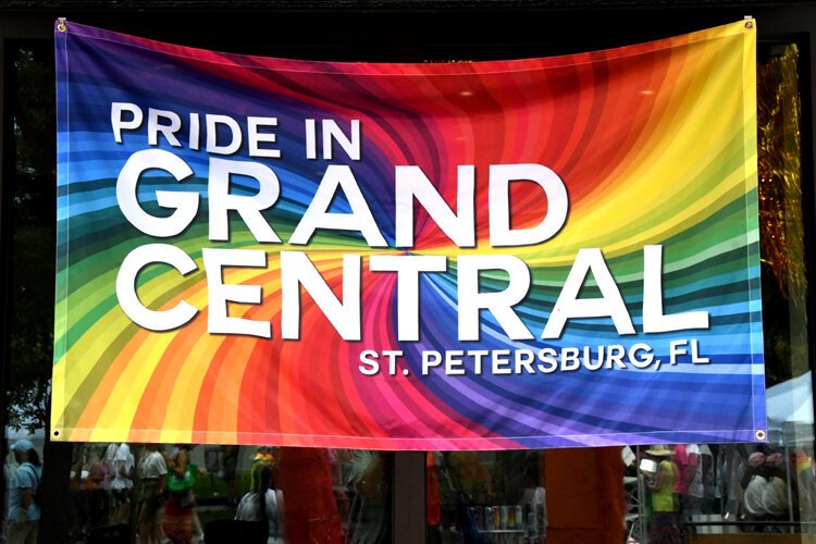 St. Pete Pride's Grand Central Street Fair is noon to 5 p.m. on Sunday, June 23rd 