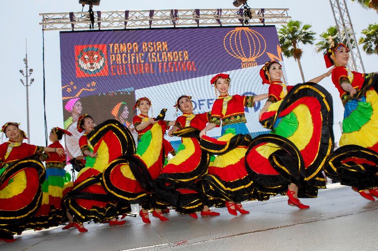 Over 200 performers represented their cultural heritage at the Tampa Asian Pacific Islander Cultural Festival at Curtis Hixon Waterfront Park.