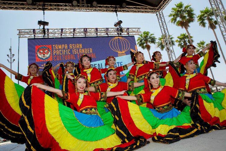 Over 200 performers represented their cultural heritage at the Tampa Asian Pacific Islander Cultural Festival at Curtis Hixon Waterfront Park.
