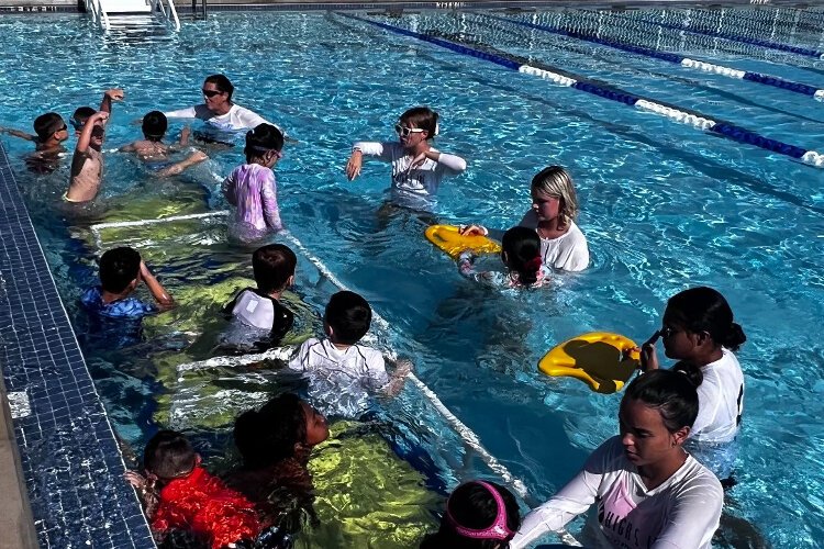 With funding from the Children's Board of Hillsborough County, Brandon nonprofit High 5, Inc.'s Water Warriors program offers free swim lessons to children in Hillsborough between the ages of 3 and 18.