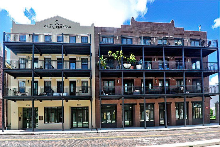 Casa Pedroso, a residential development from Shaw's Casa Ybor, has three floors of studio and one-bedroom apartments.