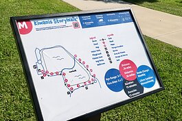 The Kiwanis Club of Tampa's StoryWalk installations in local parks blends exercise and children's literacy.
