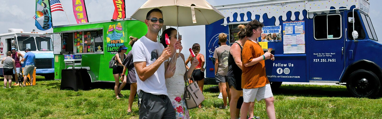 The third annual Tampa Bay Ice Cream Festival takes over Spa Beach Park at the St. Pete Pier to celebrate National Ice Cream Day.