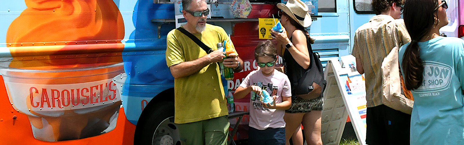 National Ice Cream Day is a delicious “Sundae” afternoon for hundreds of festival goers indulging in unique and classic frozen treats.