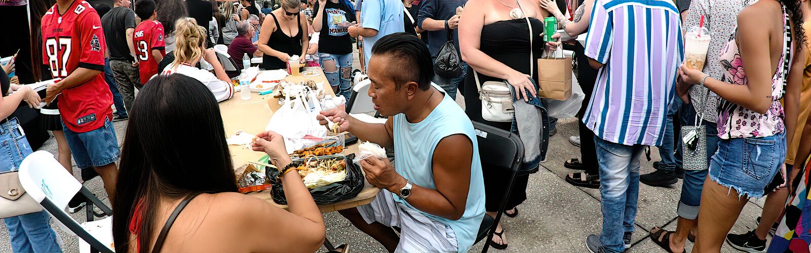 A celebration of food, music and culture, the Asian Mega Night Food Market is also scheduled for August 23rd and 24th in Clearwater and on Labor Day weekend in St Pete.