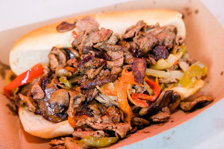 Bern's Steak House's classic steak sandwich is part of the all-local "Taste of Tampa" food selection at Tampa Bay Sun FC home matches.