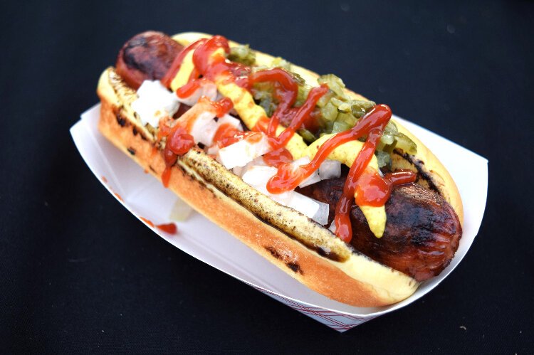 Diggy Dogs has Sun fans covered whether they want a hot dog sprinkled with bacon, smothered in mac n' cheese, or with old-school mustard and relish.