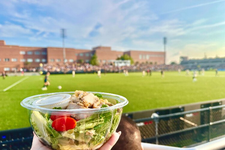 Greenlane will have a variety of fresh salads for the Tampa Bay Sun faithful.