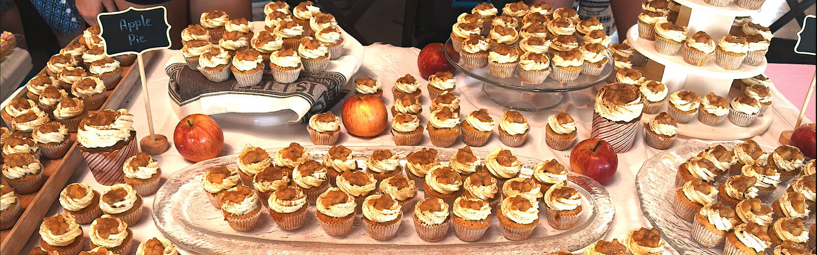 Marijka Hayes' “Apple Pie” cupcakes. Sponsored by Publix Super Markets Charities and Jackson’s Bistro-Bar-Sushi, the Great St Pete Cupcake Contest is a fundraising event benefitting the Morean Arts Center.