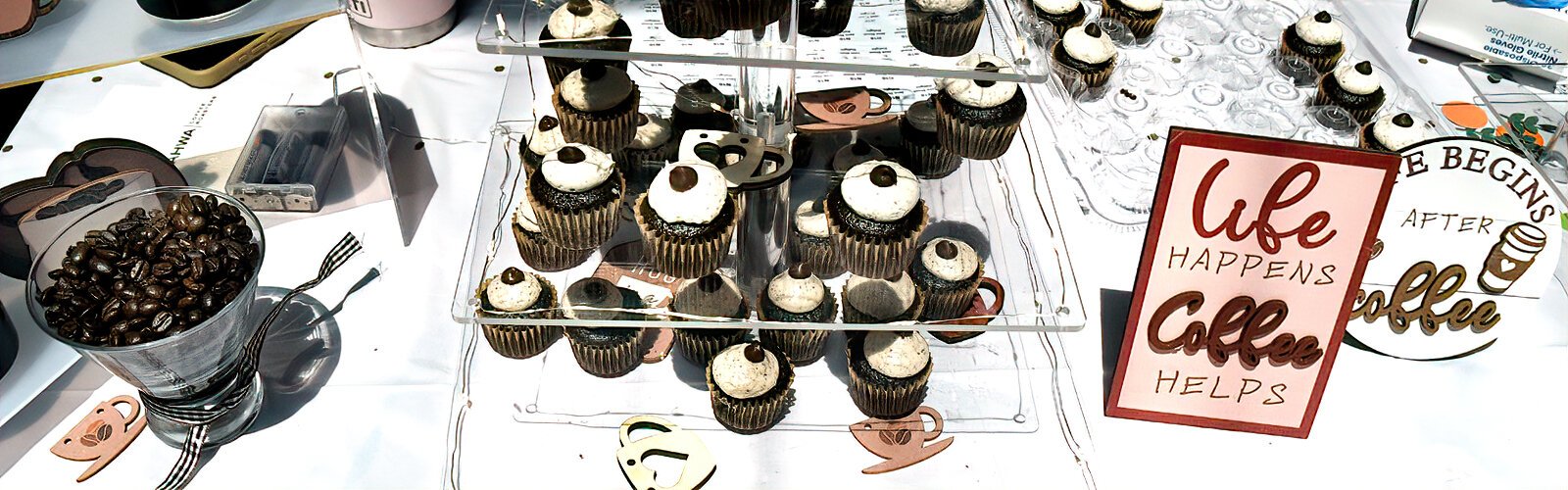 Life happens, coffee helps, and the “Java Stout Delight” of Samantha Sotos is bound to appeal to the coffee-lovers at the Great St Pete Cupcake Contest.