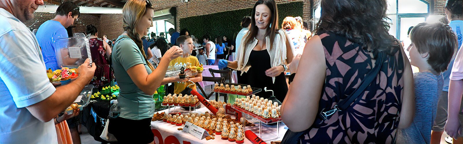 Shanya Oliver has a banner day at the Great St Pete Cupcake Contest, winning first place in the novice category and the People’s Choice award with “Cookie Butter Blast.”