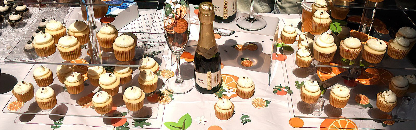 The champagne-infused “Fresh Squeezed Mimosa” by Samantha Sotos will tickle the fancy of many at the Great St Pete Cupcake Contest.