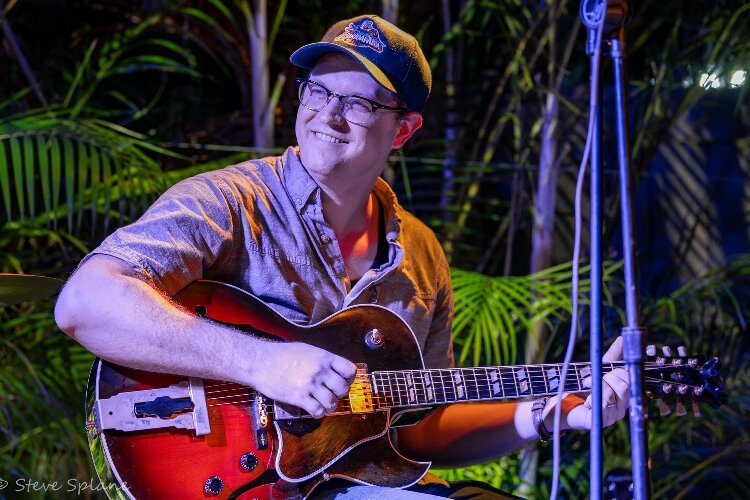 Guitarist Dominic Walker's musical journey has taken him from Utah to the Tampa Bay jazz scene.