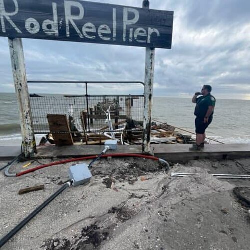 In Manatee County, Milton destroyed Anna Maria Island's iconic Rod & Reel Pier.