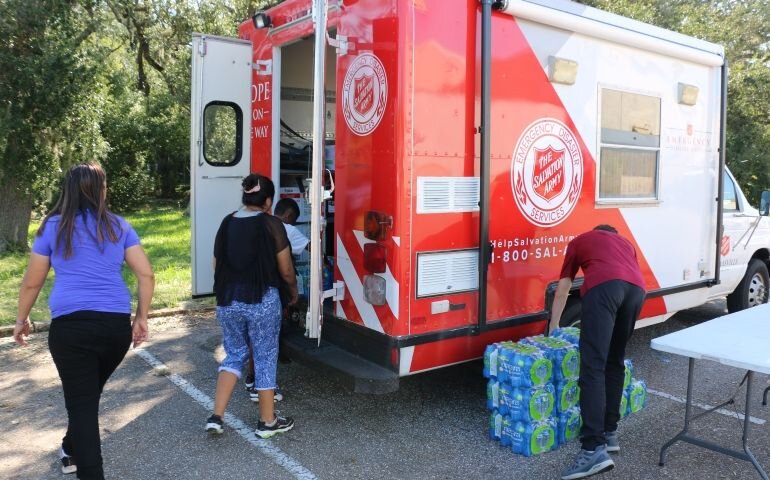 Salvation Army Emergency Disaster Services has brought nine more mobile food units to the Tampa Bay Area for hurricane relief