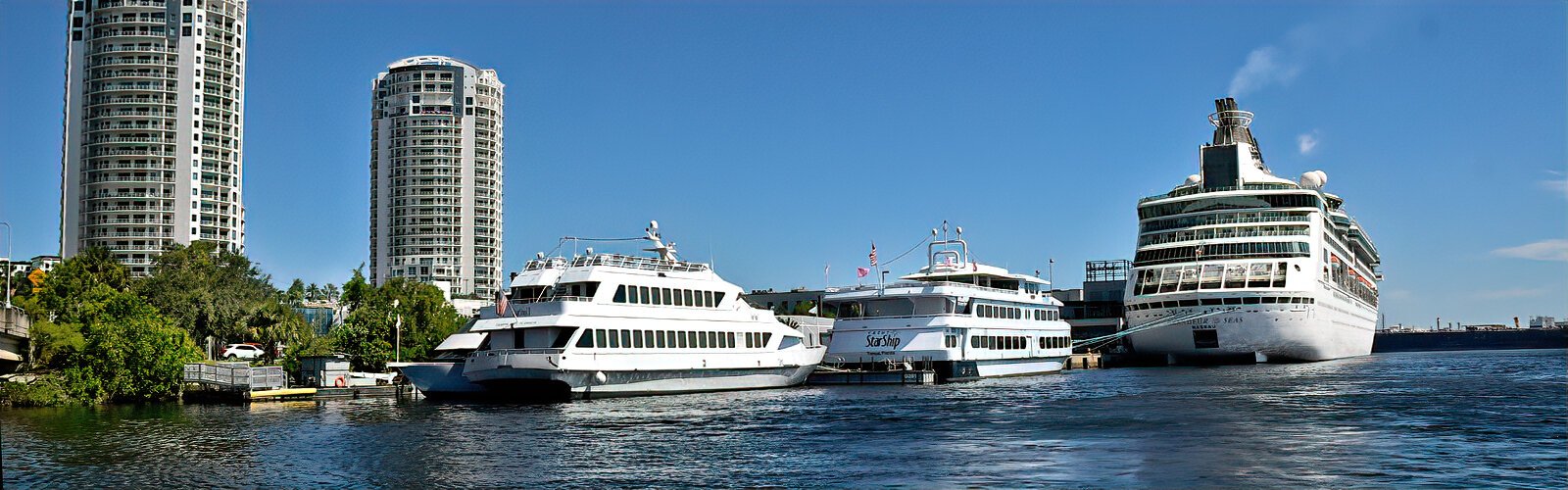  The Craft cruise ends alongside two Yacht StarShip vessels at the company’s dock near Sparkman Wharf in Tampa’s Channel District.