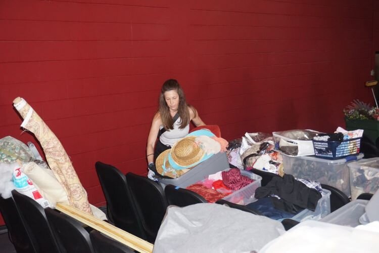 The volunteers who turned out to help clean up the St. Petersburg City Theatre ranged from a five-year-old boy learning kindness from his dad to an 80-year-old woman helping in the costume room,