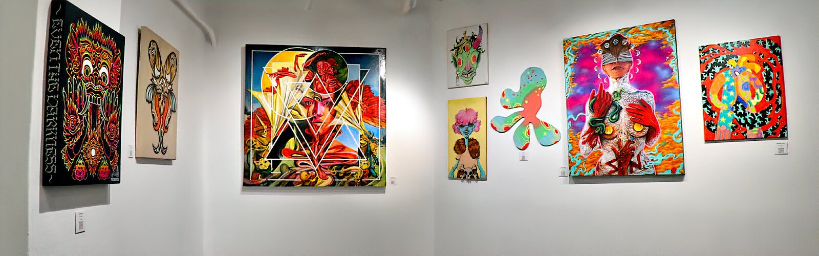 Local and international artists’ artworks are displayed at the Kress Contemporary building, the arts hub in Ybor City.