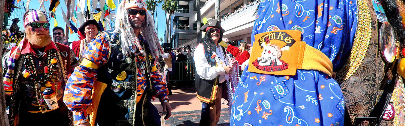 The Tampa Gasparilla Pirate Festival, with its 4.5-mile route and more than 100 floats, is considered the nation’s third largest parade, according to Visit Tampa Bay.