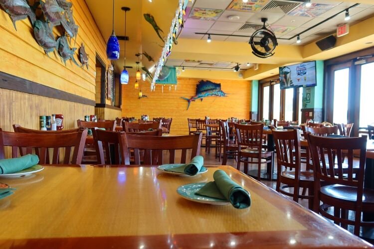 At the Holiday Inn Hotel & Suites Clearwater Beach, Jimmy's Fish House is repaired, renovated and open for business