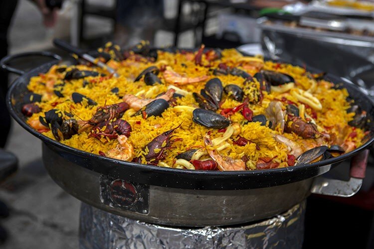 Paella, one of the best-known dishes in Spanish cuisine, was among the most popular dishes at the Ybor City Chamber of Commerce's 78th Fiesta Day celebration in Ybor City. 