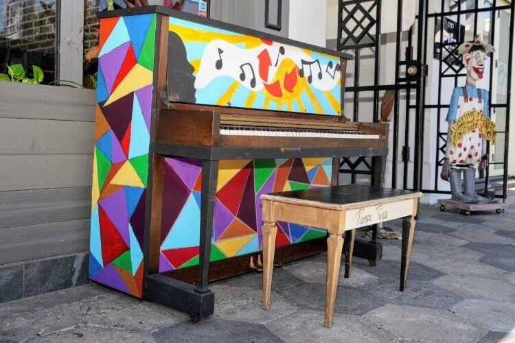 Tampa Tunes spreads the love of music and public art by placing artist-painted pianos around town.